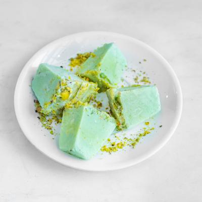 Ice cream with pistachios