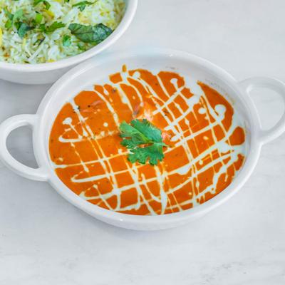 Chicken Tikka Masala in a tomato cream sauce